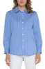 CLASSIC BUTTON FRONT POPLIN SHIRT sold by Liverpool Jeans Company