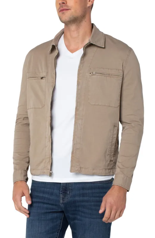 ZIP FRONT SHIRT JACKET sold by Liverpool Jeans Company
