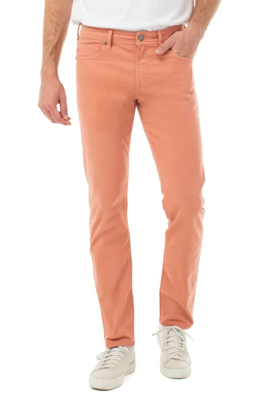 KINGSTON MODERN STRAIGHT PEACHED COLORED TWILL sold by Liverpool Jeans Company