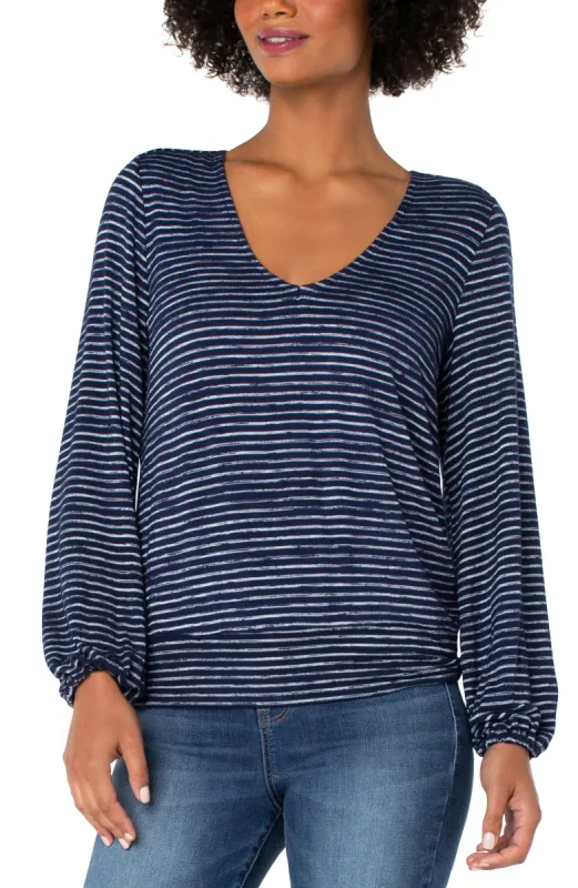 TWIST BACK LONG SLEEVE KNIT sold by Liverpool Jeans Company