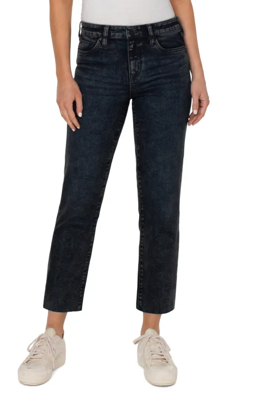 LIV NON-SKINNY SKINNY WITH CUT HEM sold by Liverpool Jeans Company