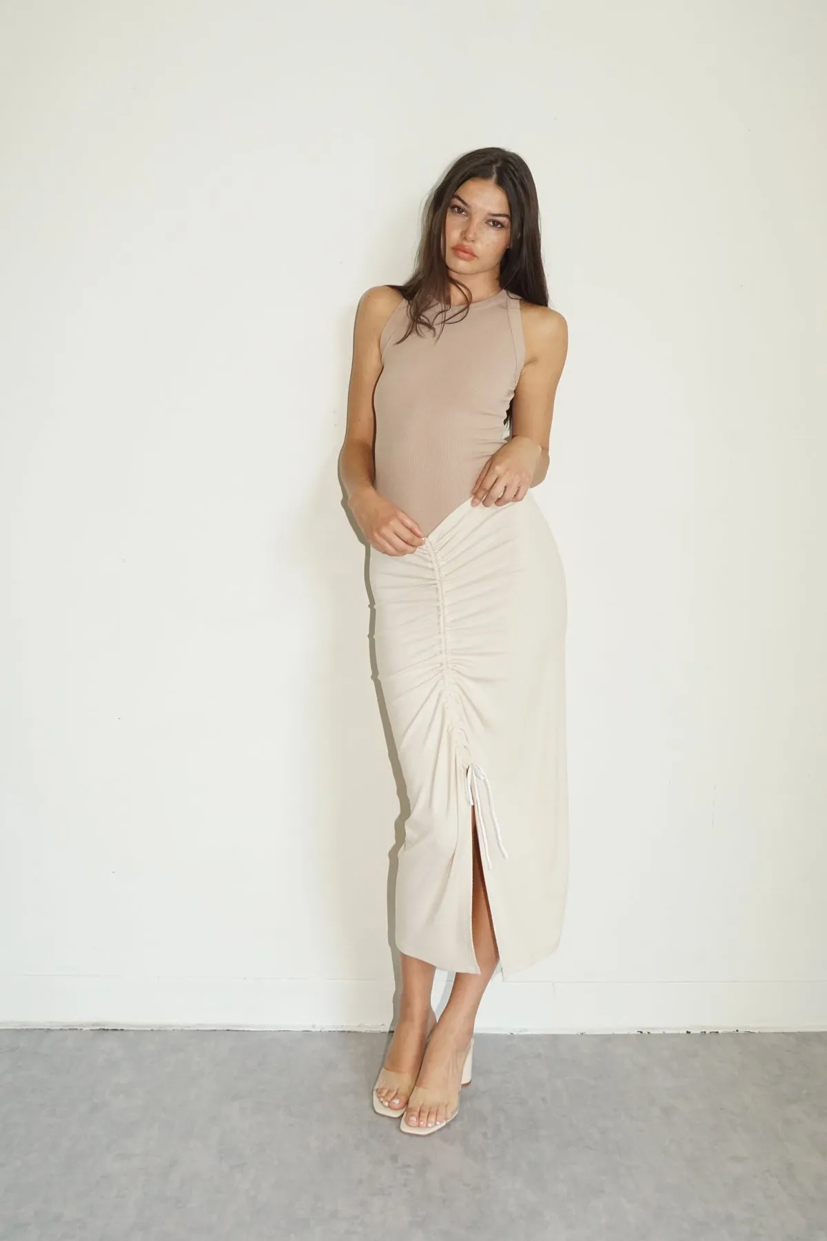 Dylan Tank Bodysuit - Nude sold by LNA