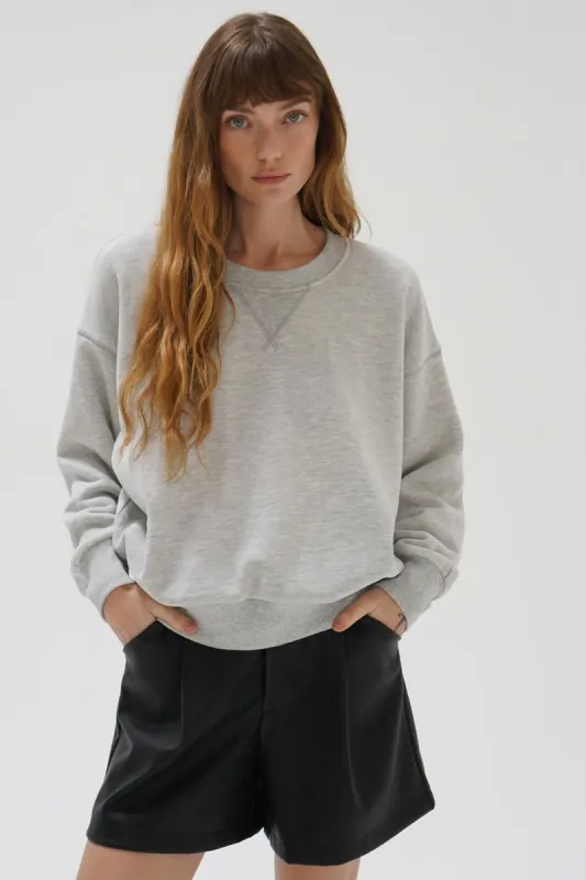 Vintage Gym Sweatshirt - Heather Grey sold by LNA