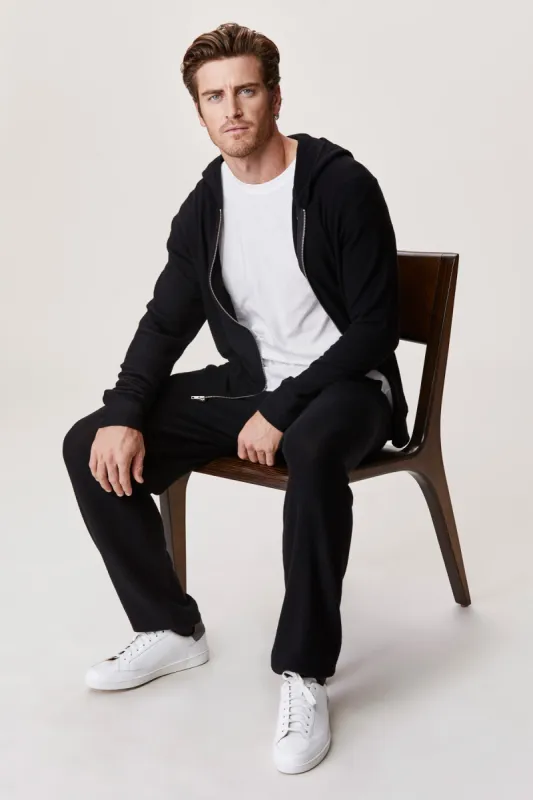 Men's Brushed Sweatpant - Black sold by LNA