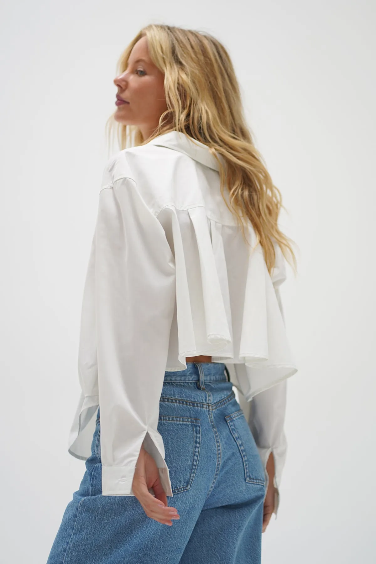Valyria Blouse - Vapor sold by LNA product image thumbnail 2