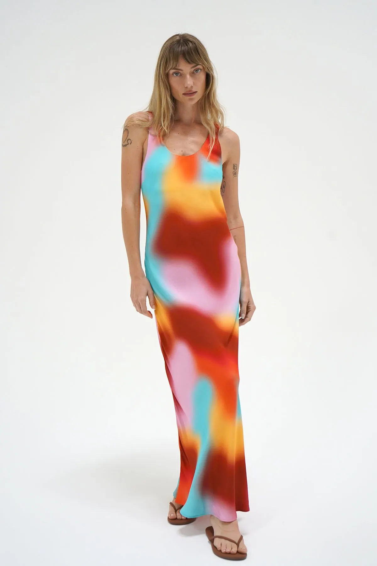 Erina Dress - Mirage Print sold by LNA product image thumbnail 2