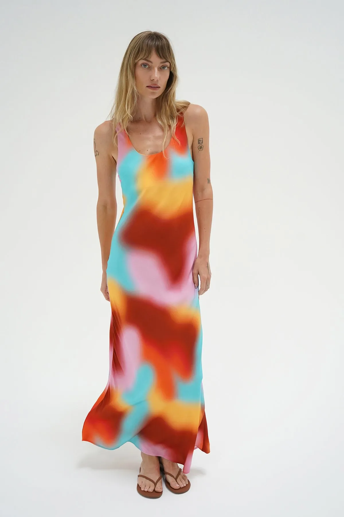 Erina Dress - Mirage Print sold by LNA product image thumbnail 3