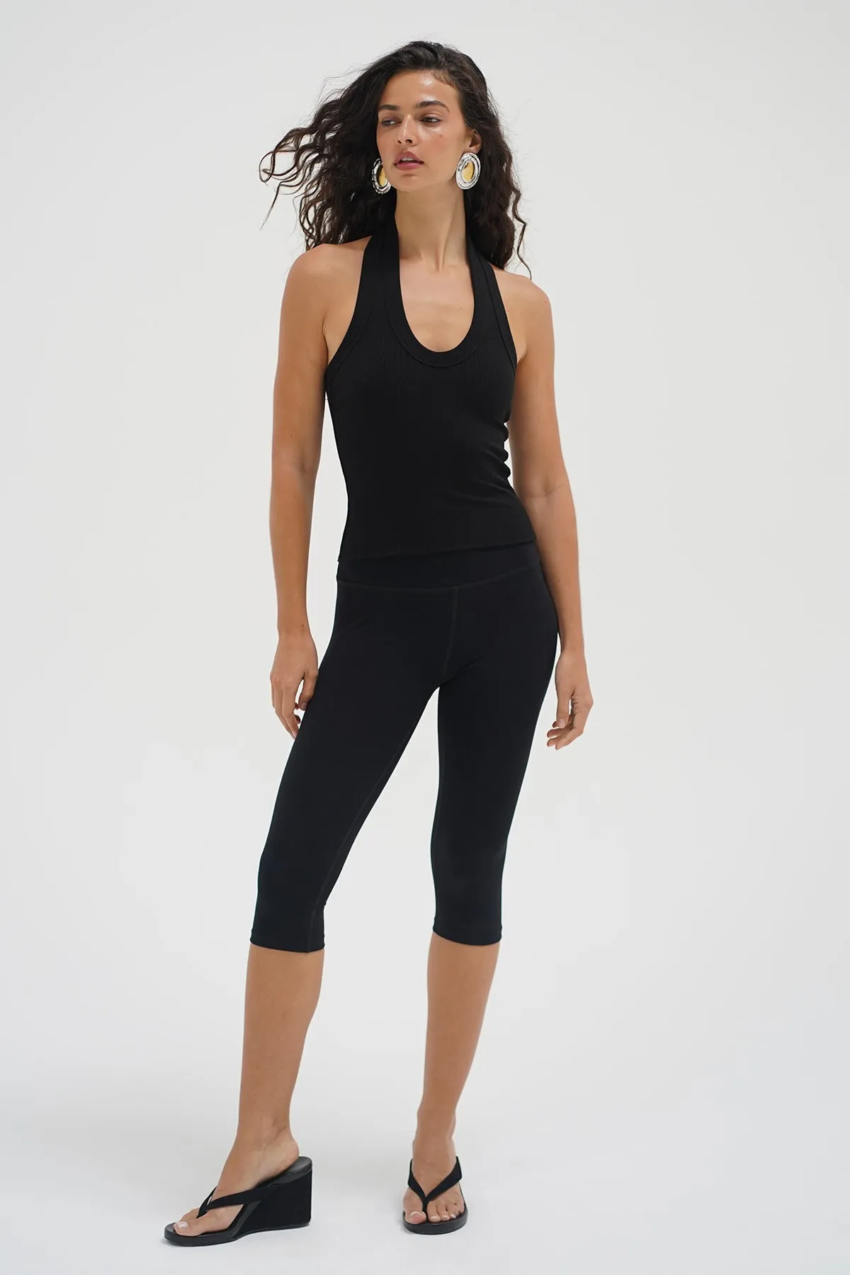 Capri Legging - Black sold by LNA product image thumbnail 4