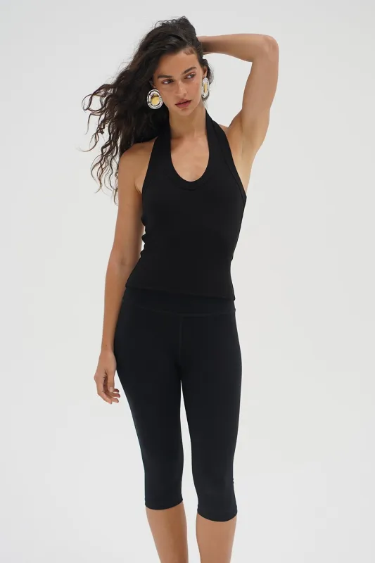 Capri Legging - Black sold by LNA