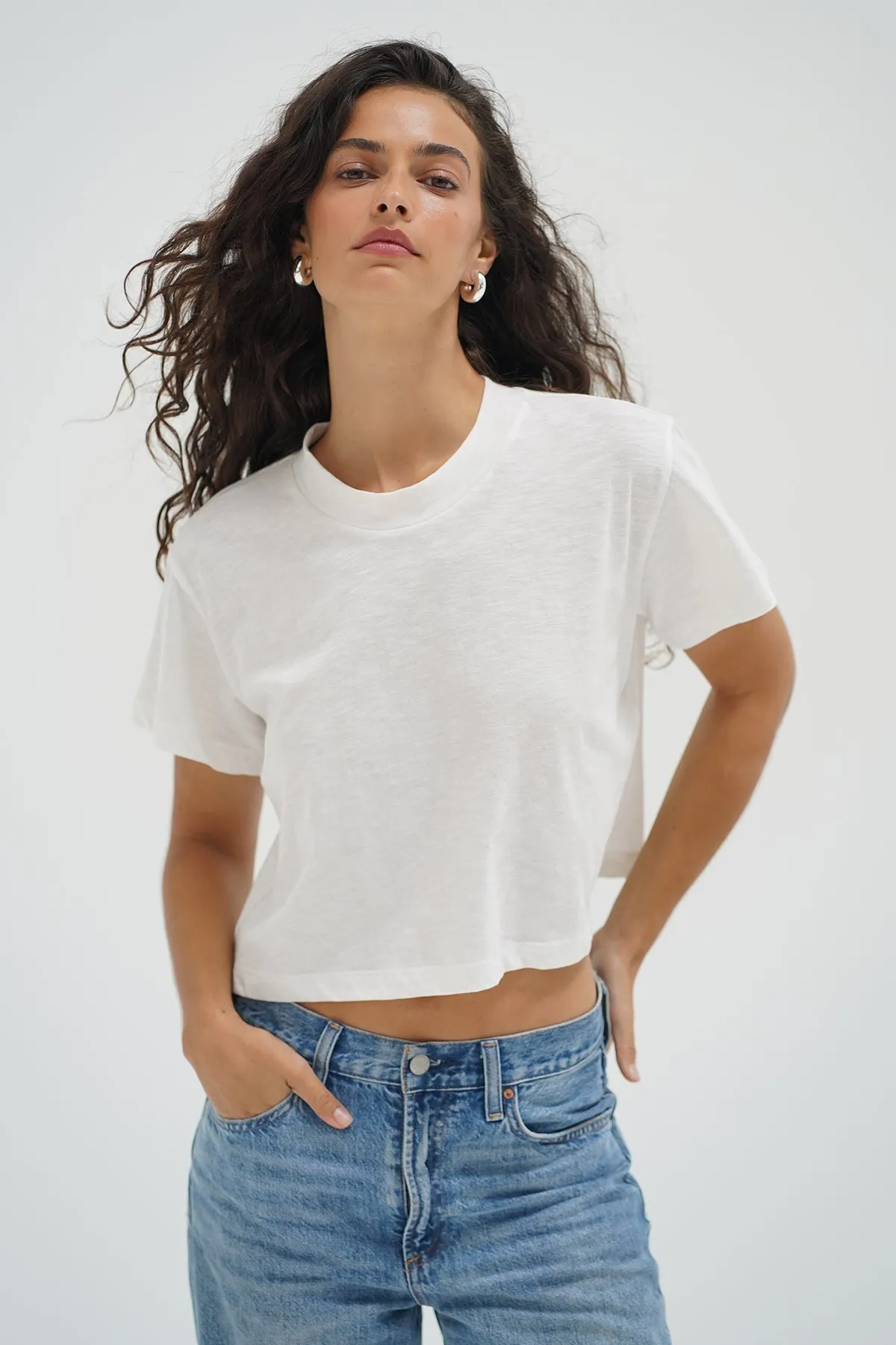 Ava Tee - White sold by LNA product image thumbnail 3