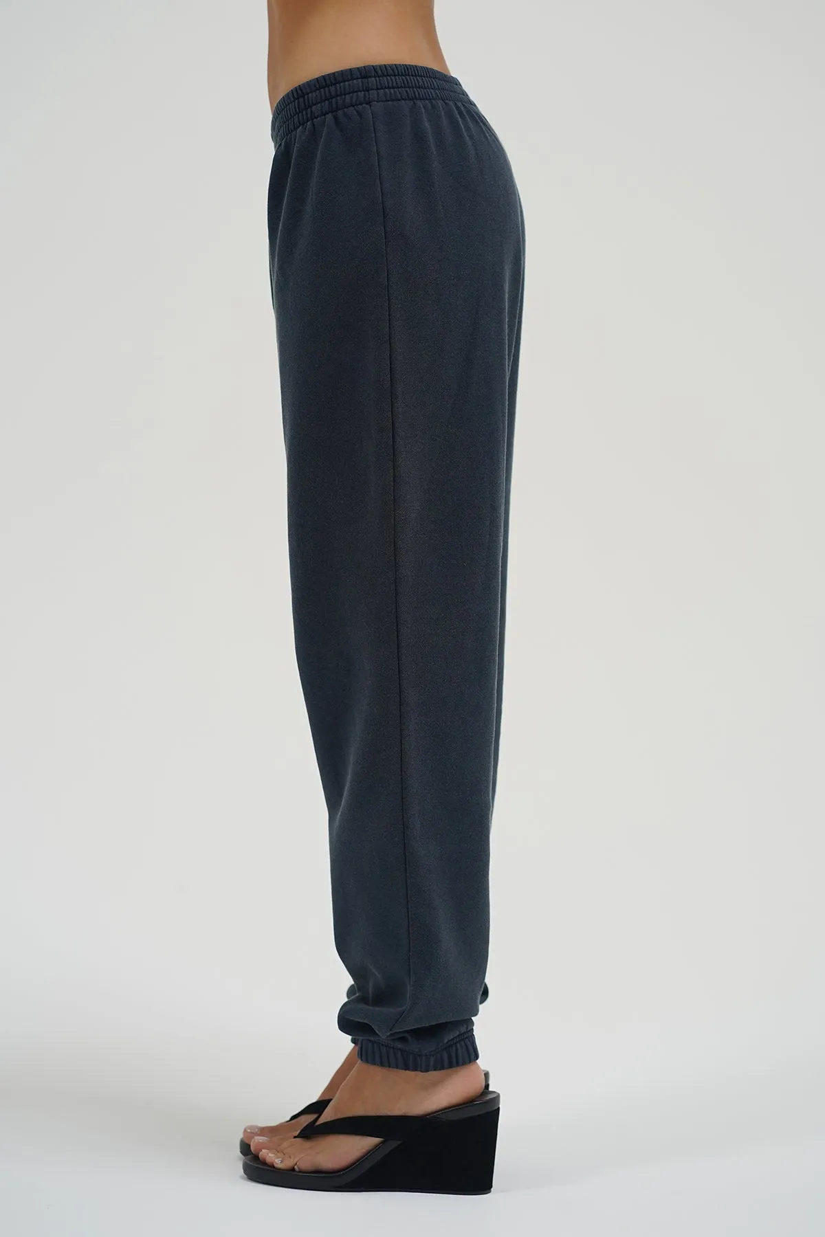 Aspyn Jogger - Stone Wash Navy sold by LNA product image thumbnail 2