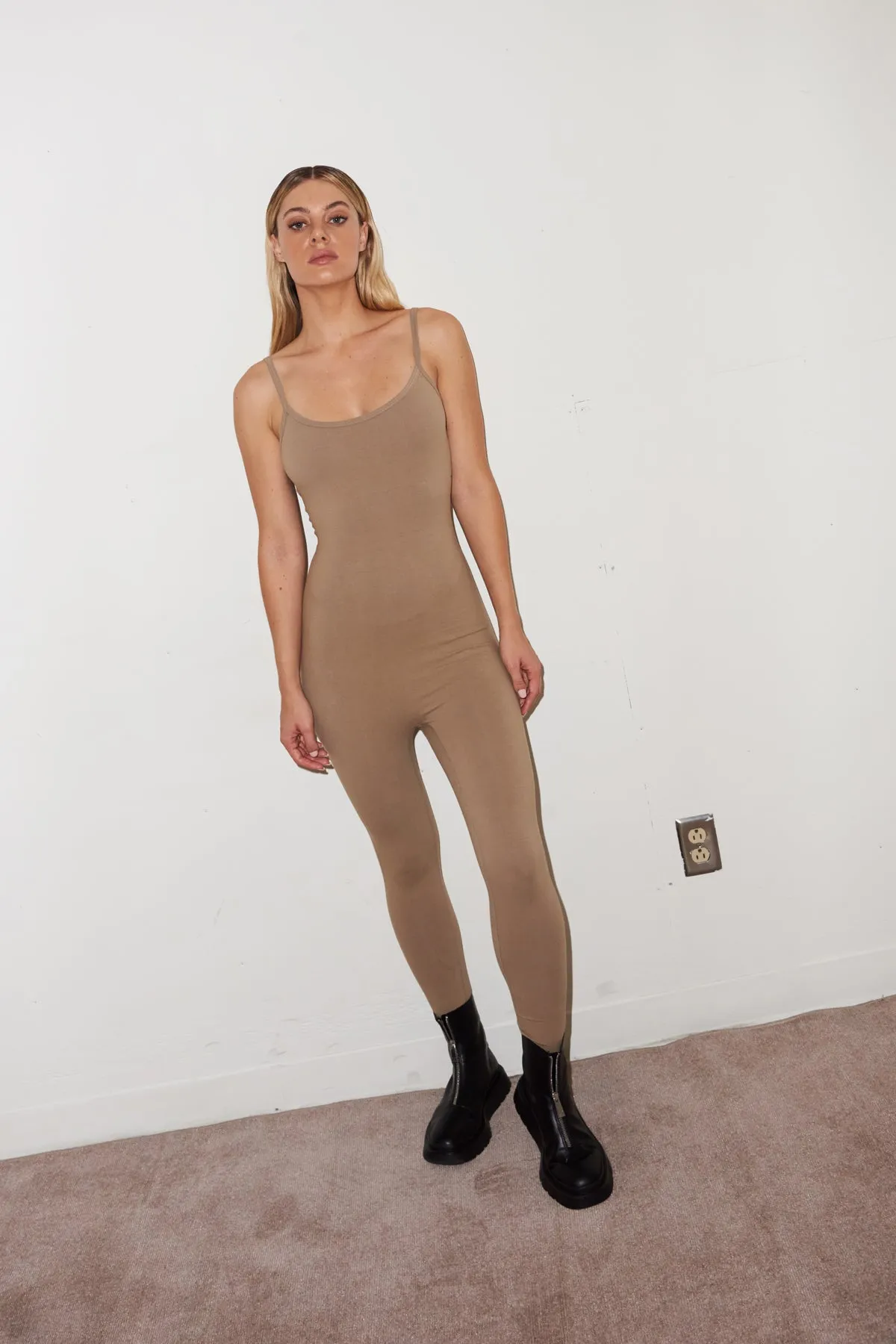 Tank Onesie - Nude sold by LNA product image thumbnail 2