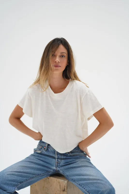 Ava Tee - Ivory sold by LNA