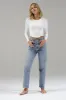 Arya Ribbed Long Sleeve - White sold by LNA
