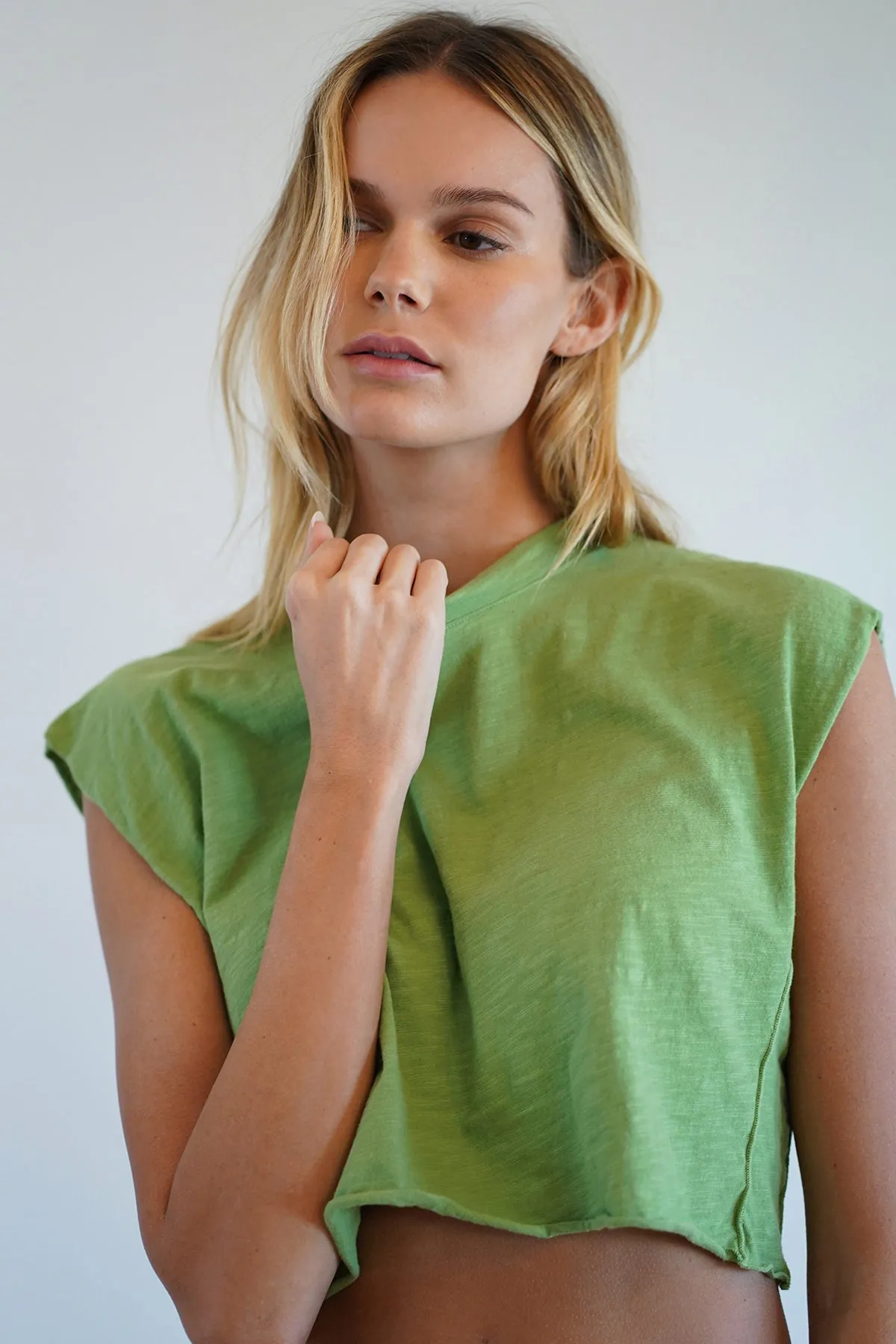 Pivot Sleeveless - Meadow Green sold by LNA product image thumbnail 2