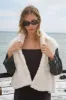 Riley Jacket - Cream & Grey sold by LNA