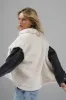Riley Jacket - Cream & Grey sold by LNA