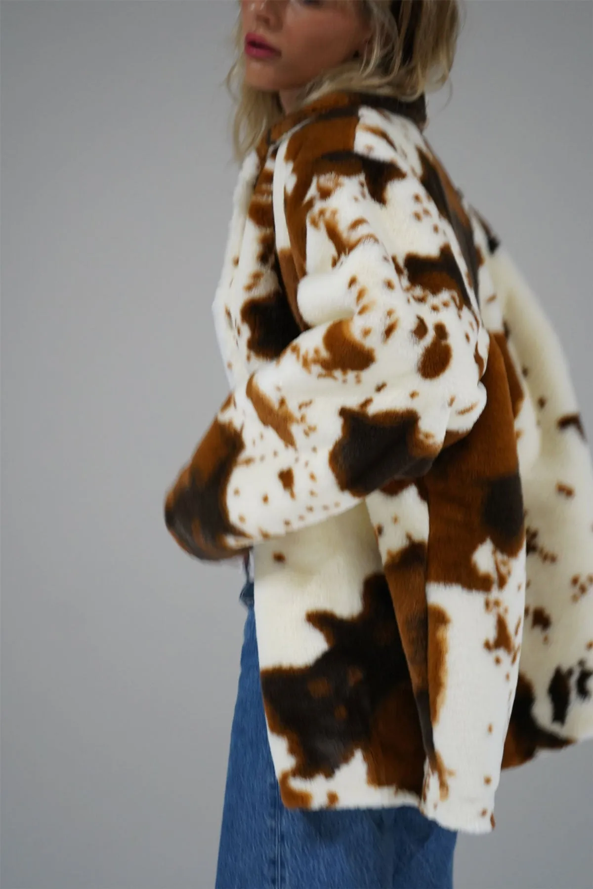 Cowgirl Faux Fur Coat - Cowgirl sold by LNA