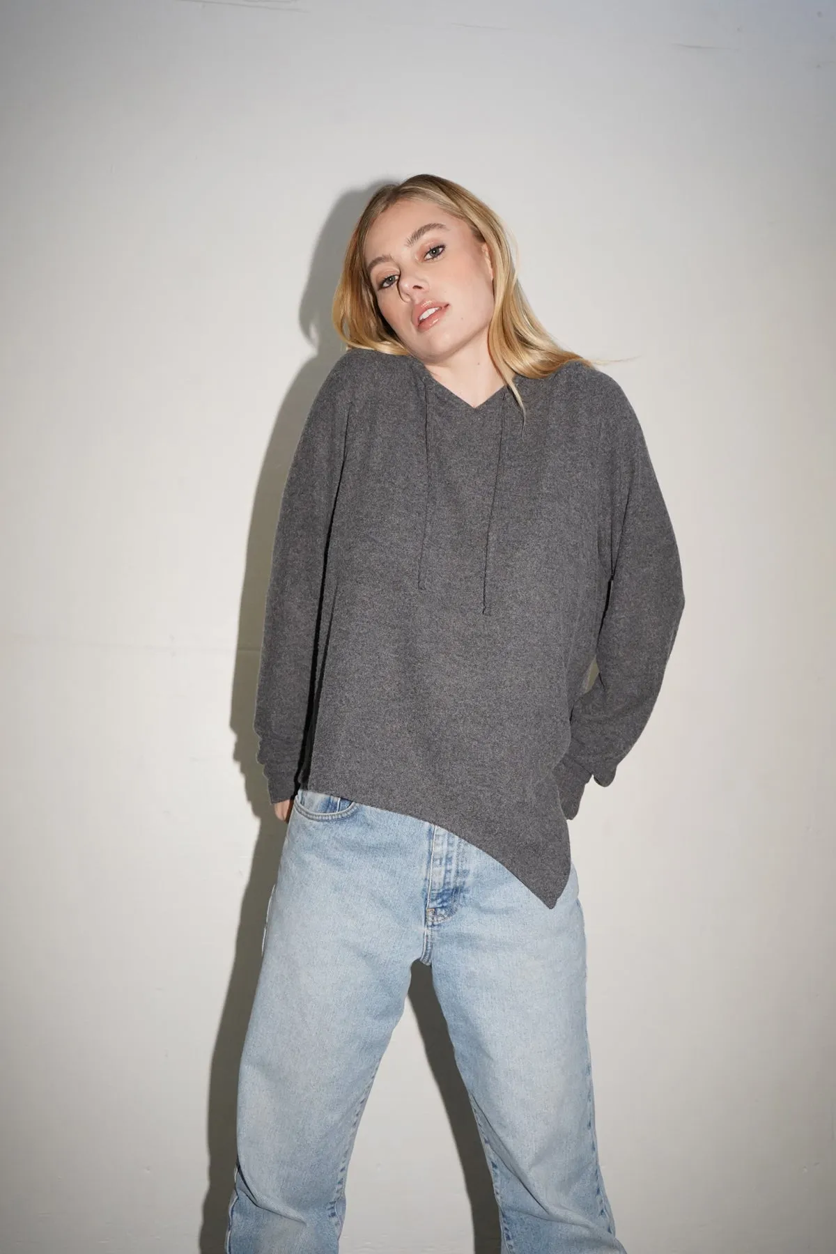 Brushed Nev Hoodie - Pirate Black sold by LNA product image thumbnail 4