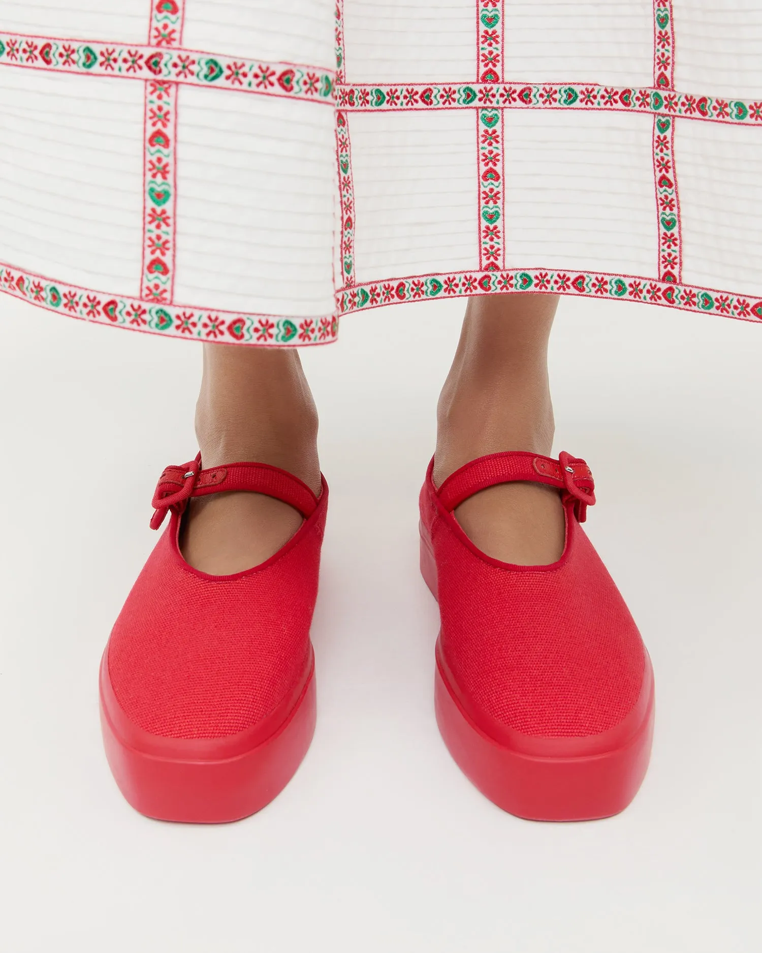 Cooper Red Mary Jane Sneaker sold by Loeffler Randall product image thumbnail 2