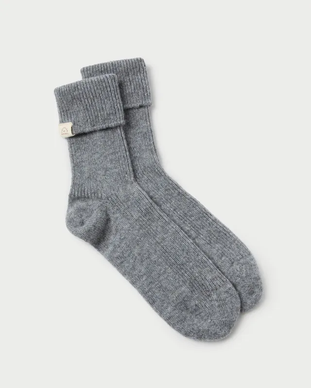 Irene Grey Cashmere Socks sold by Loeffler Randall