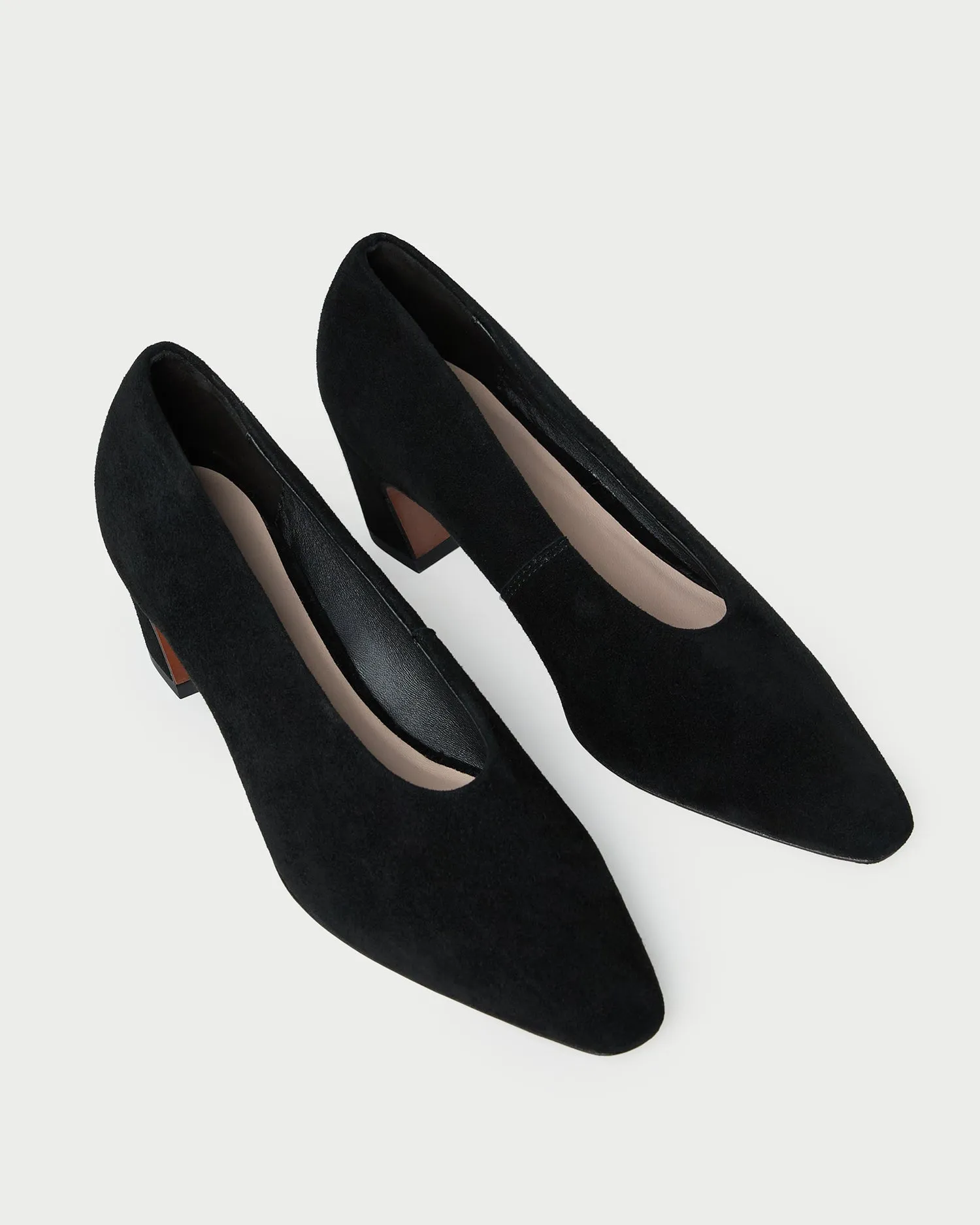 Neive Black Suede Low Pump sold by Loeffler Randall product image thumbnail 4