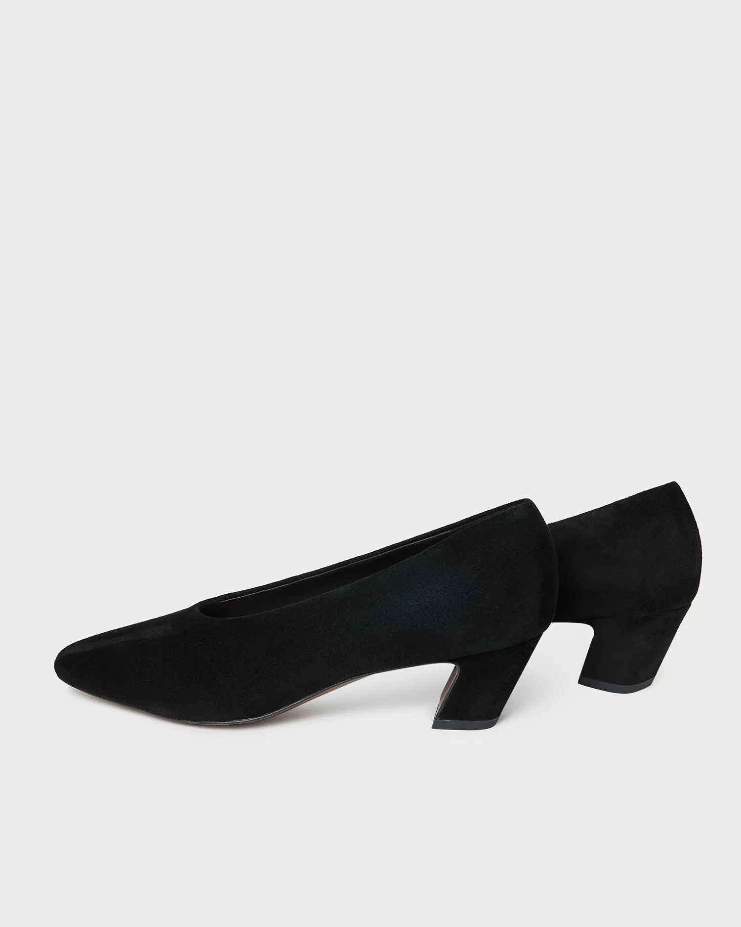 Neive Black Suede Low Pump sold by Loeffler Randall product image thumbnail 5