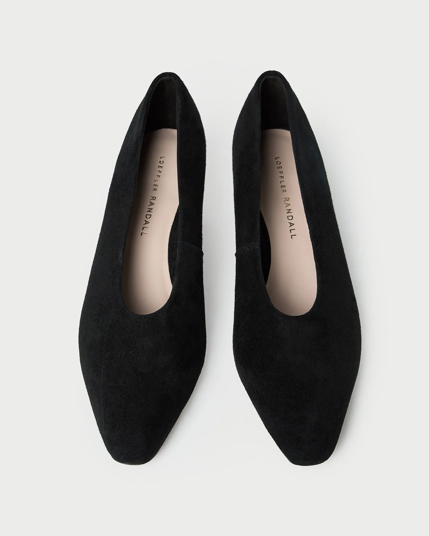 Neive Black Suede Low Pump sold by Loeffler Randall product image thumbnail 3