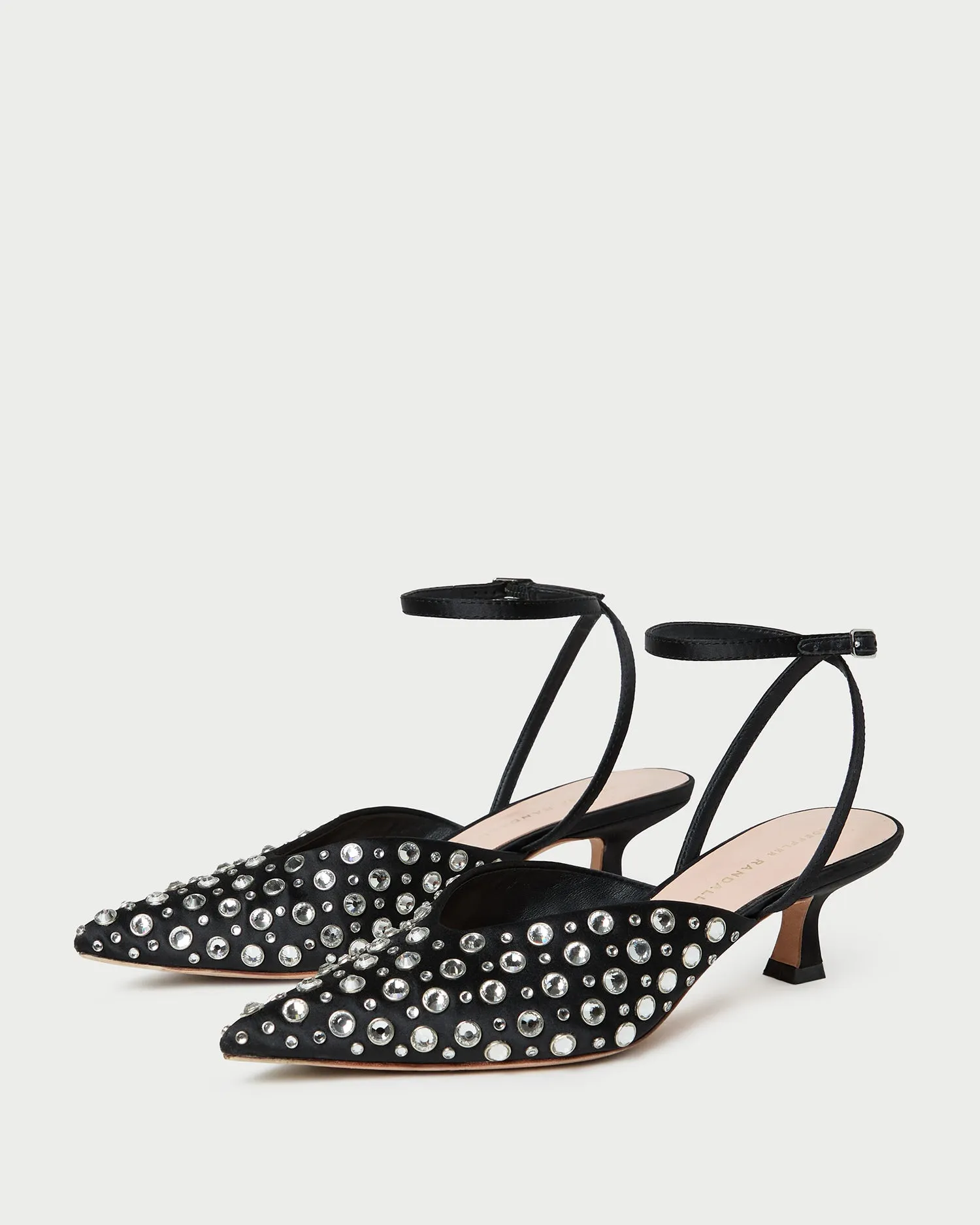 Rio Black/Crystal Kitten Heel sold by Loeffler Randall product image thumbnail 4