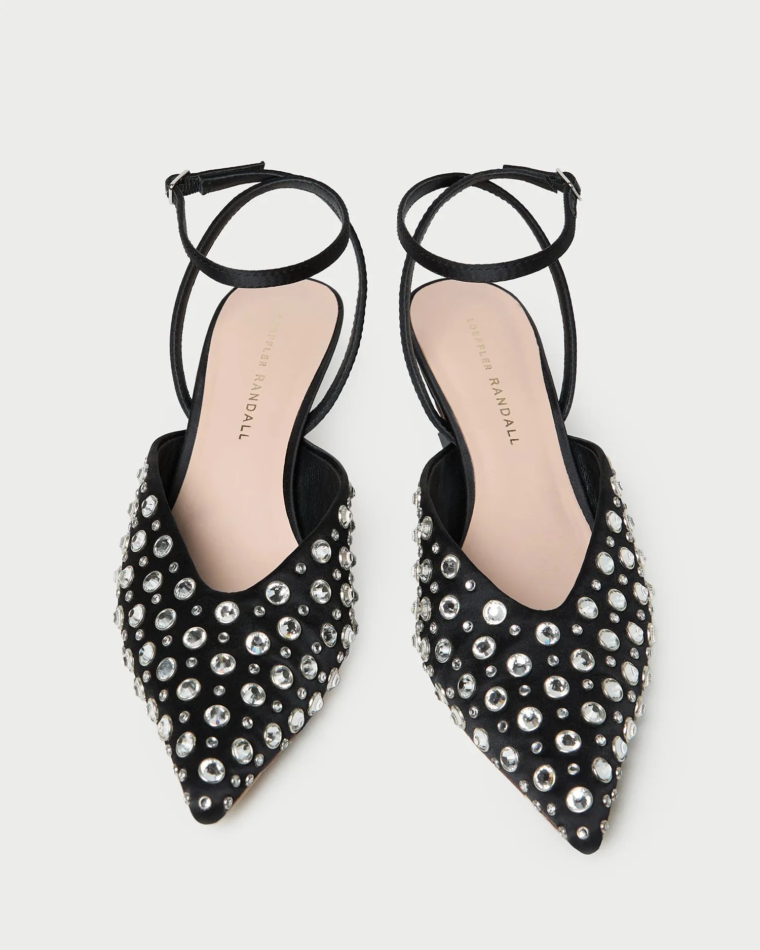 Rio Black/Crystal Kitten Heel sold by Loeffler Randall product image thumbnail 3