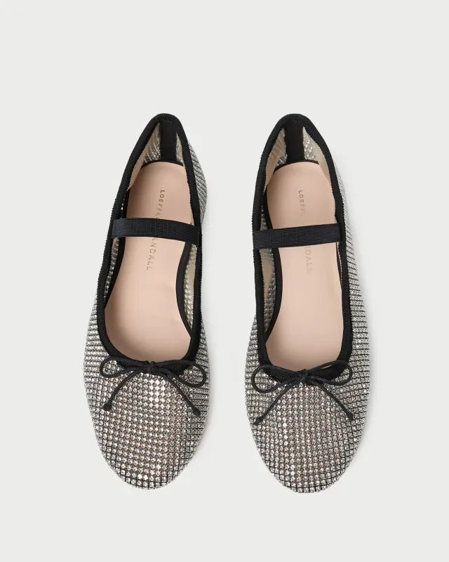 Leonie Crystal Ballet Flat sold by Loeffler Randall