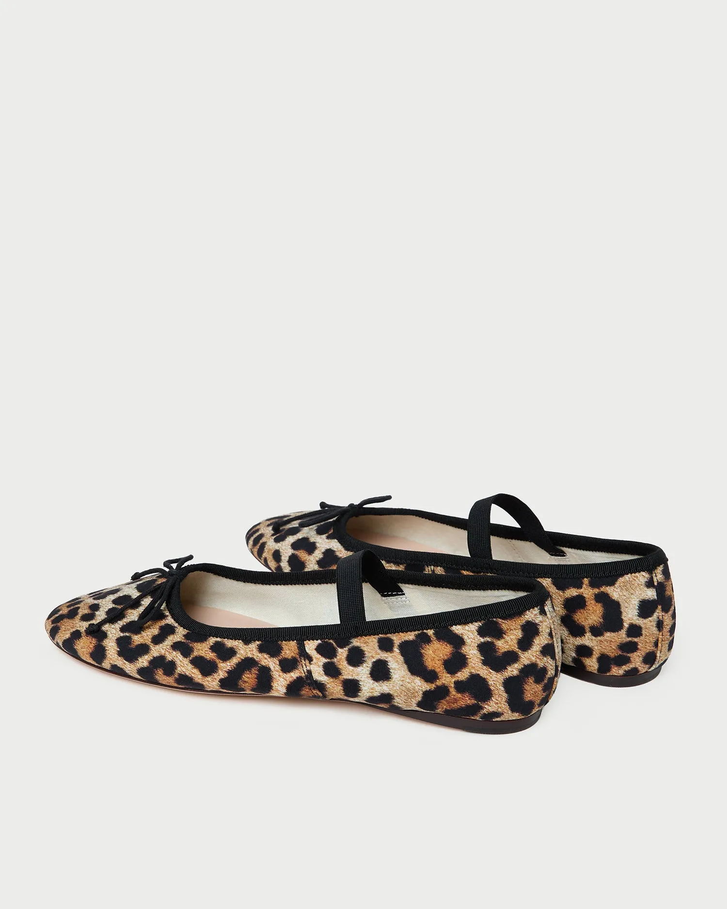 Leonie Leopard Jersey Ballet Flat sold by Loeffler Randall product image thumbnail 5