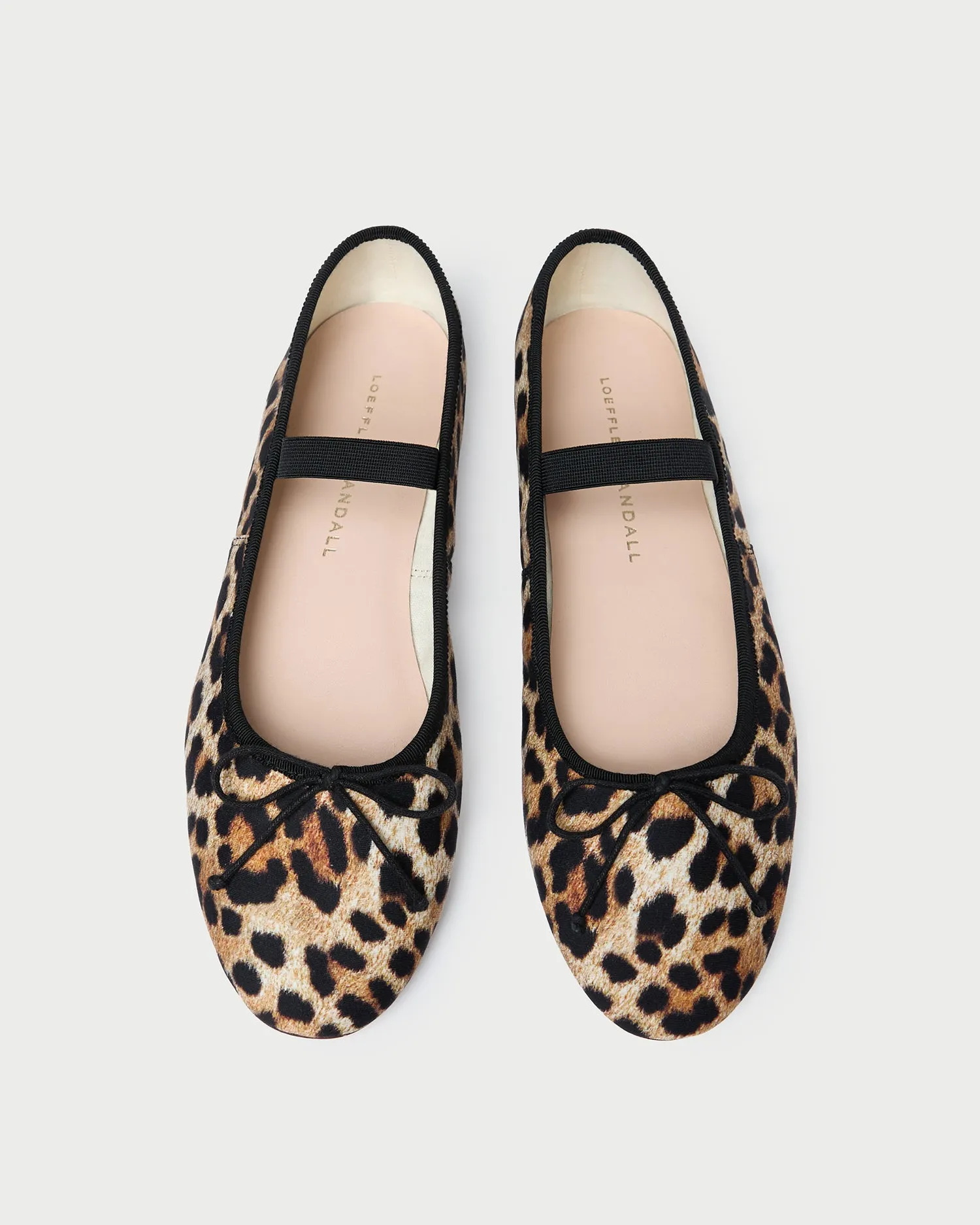 Leonie Leopard Jersey Ballet Flat sold by Loeffler Randall