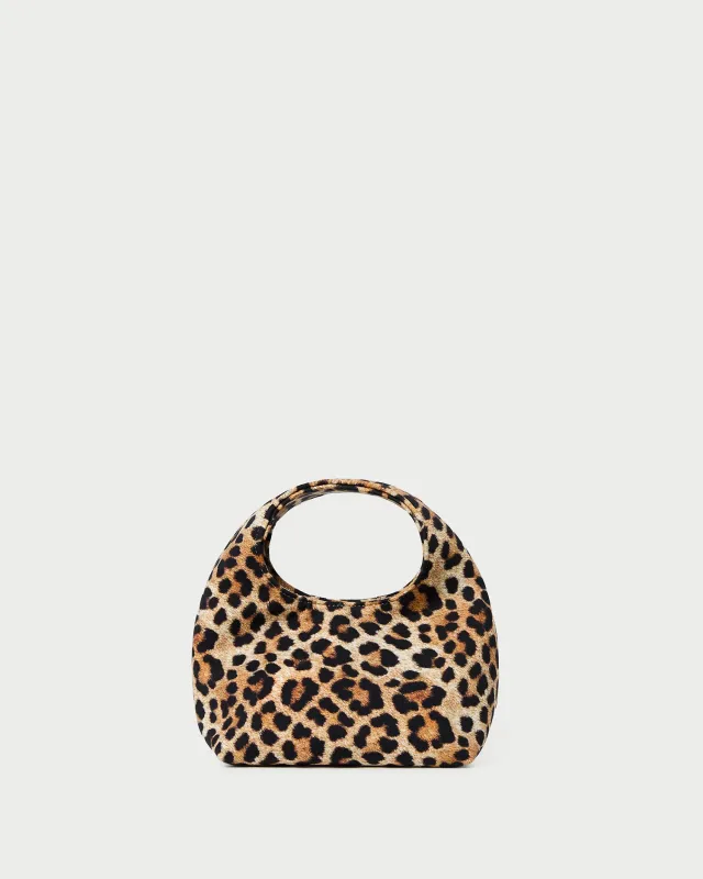 Kenzie Leopard Jersey Mini Bag made by Loeffler Randall