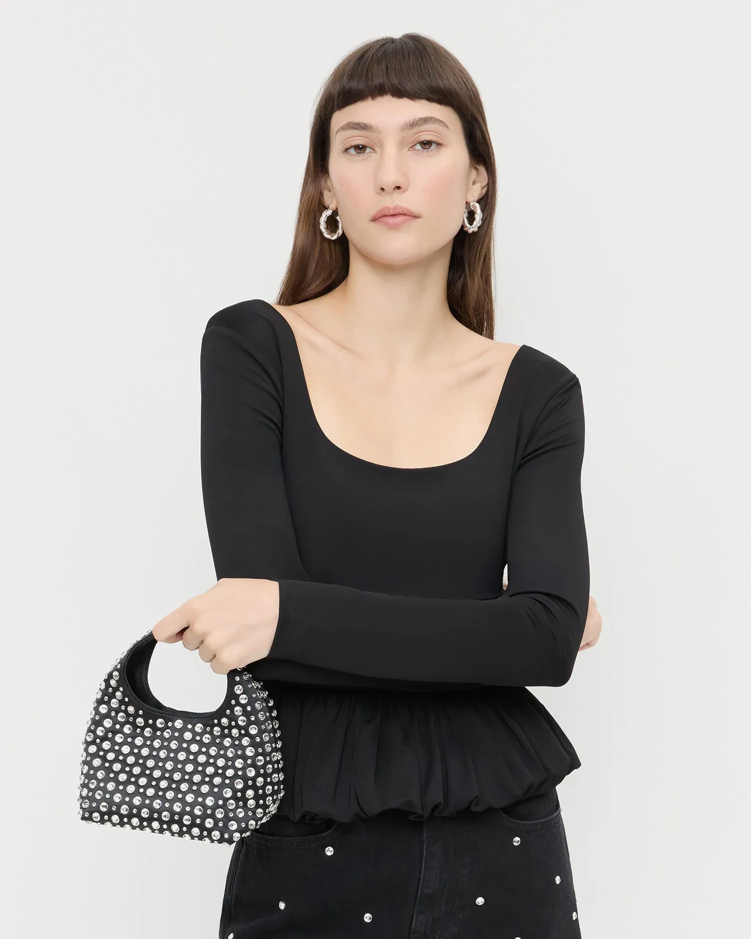 Kenzie Black/Crystal Mini Bag sold by Loeffler Randall product image thumbnail 5