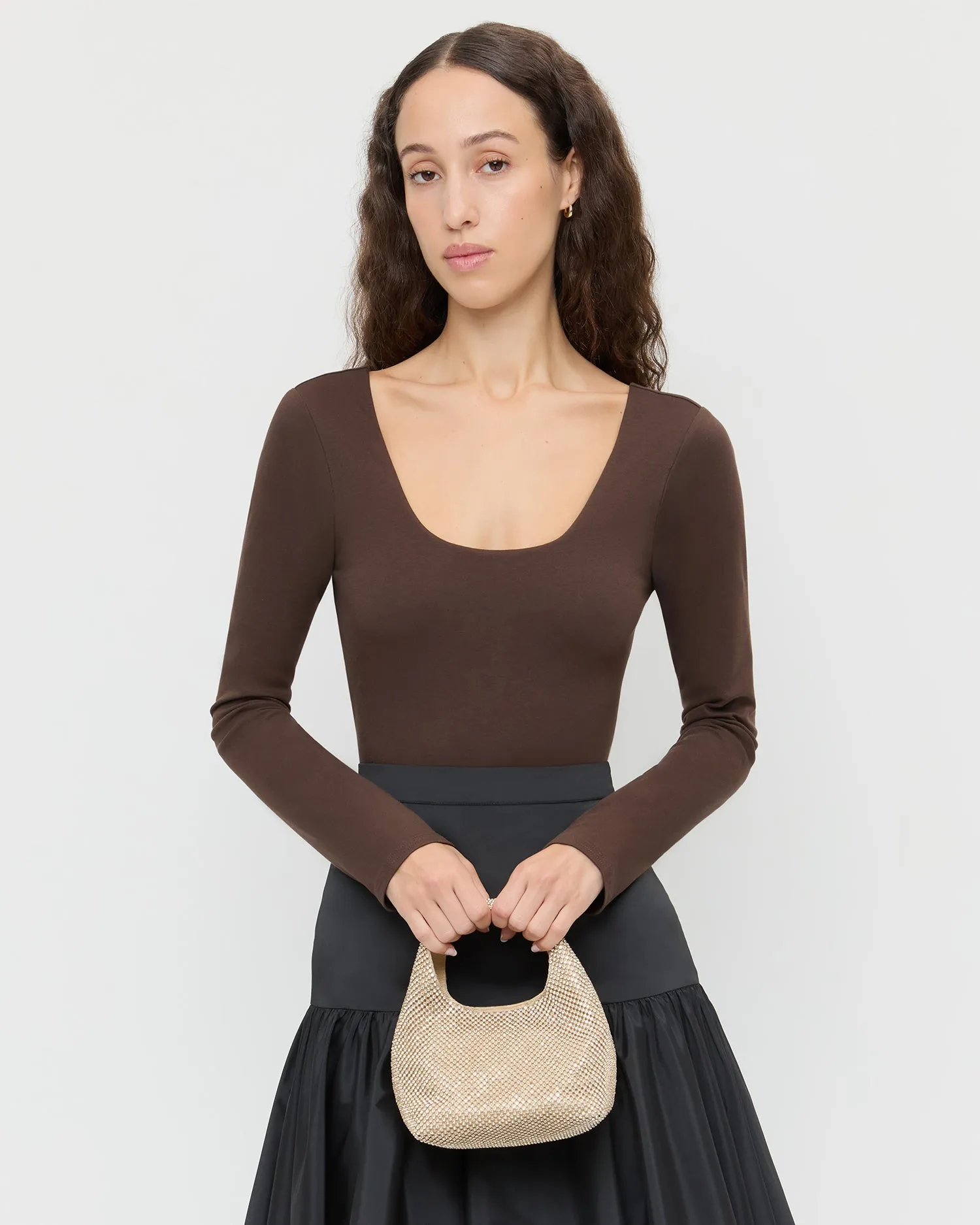 Kenzie Gold Diamanté Mini Bag sold by Loeffler Randall product image thumbnail 5
