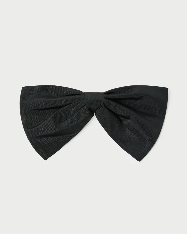Auden Black Bow Hair Clip sold by Loeffler Randall