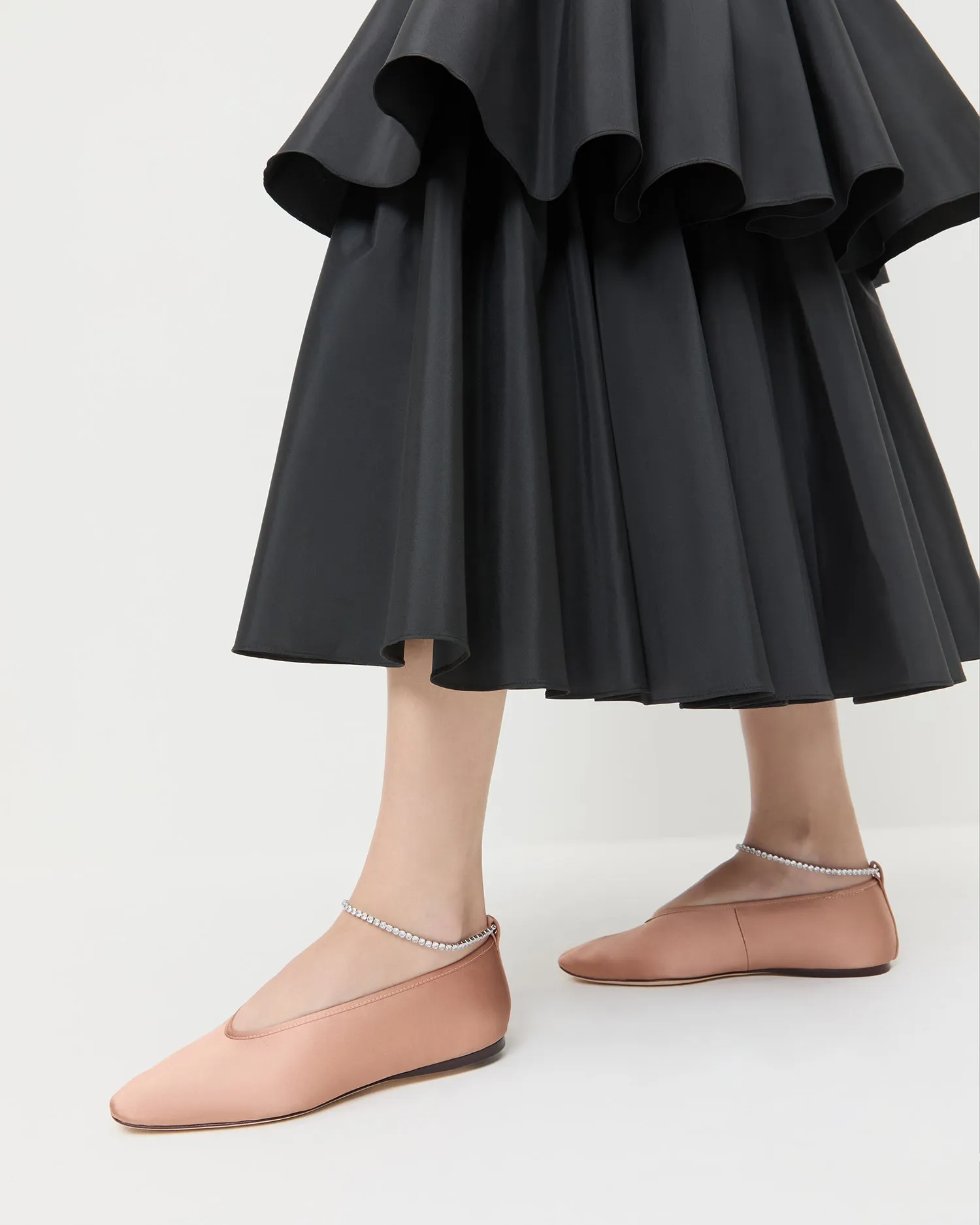 Emery Blush/Crystal Ballet Flat sold by Loeffler Randall product image thumbnail 2