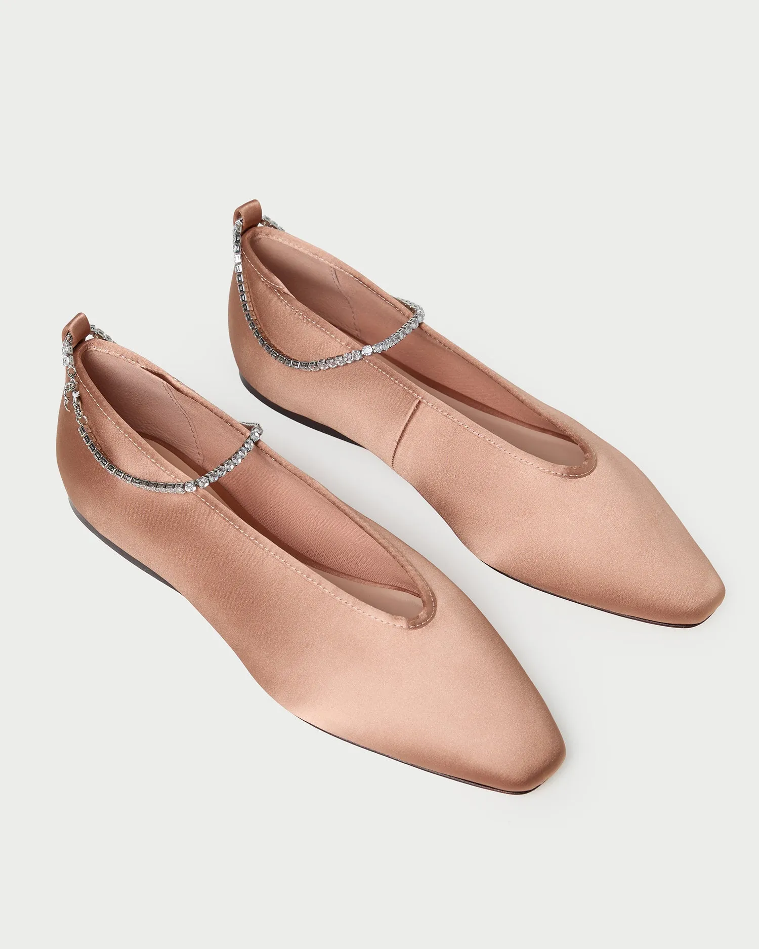 Emery Blush/Crystal Ballet Flat sold by Loeffler Randall product image thumbnail 4