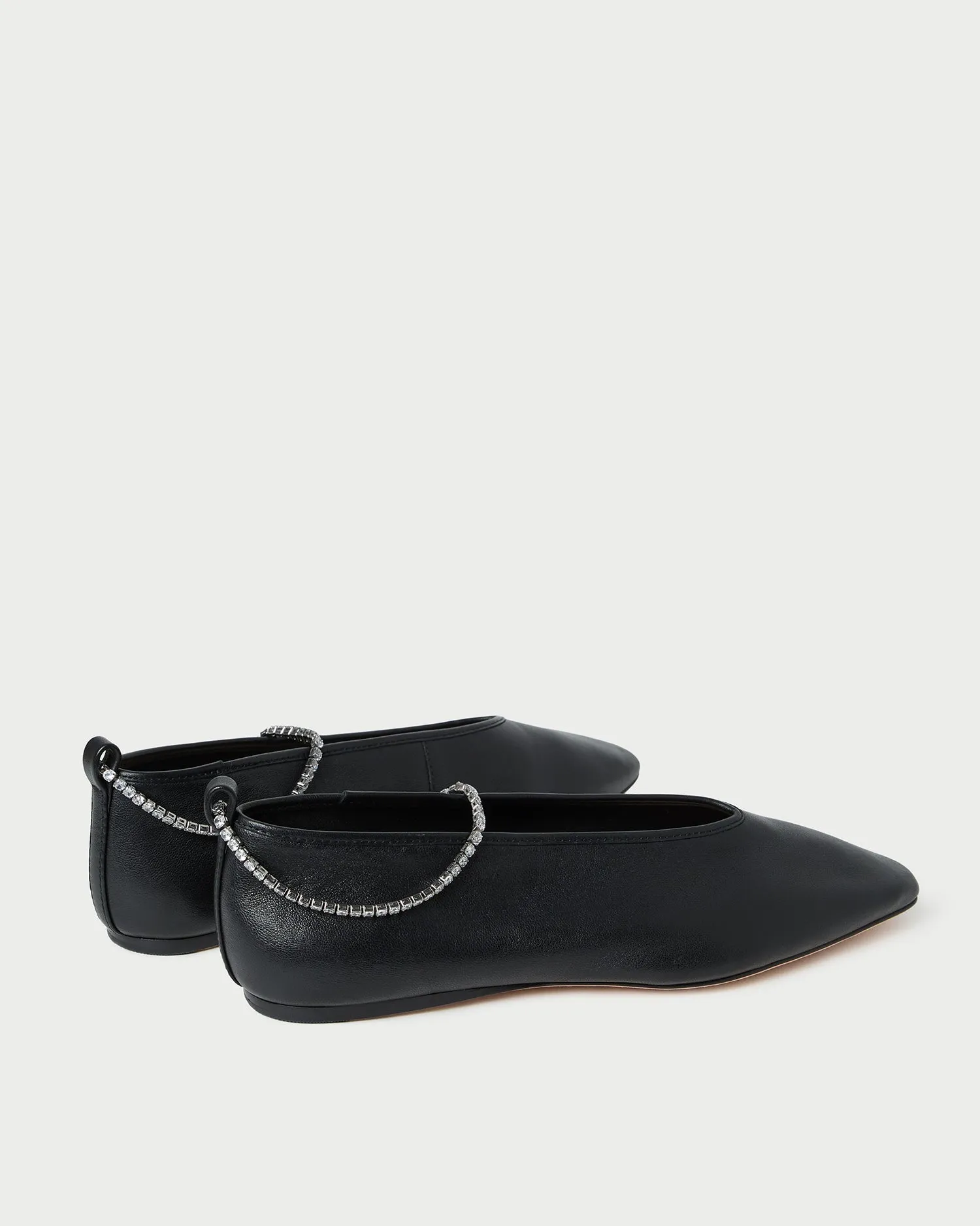 Emery Black/Crystal Ballet Flat sold by Loeffler Randall product image thumbnail 5