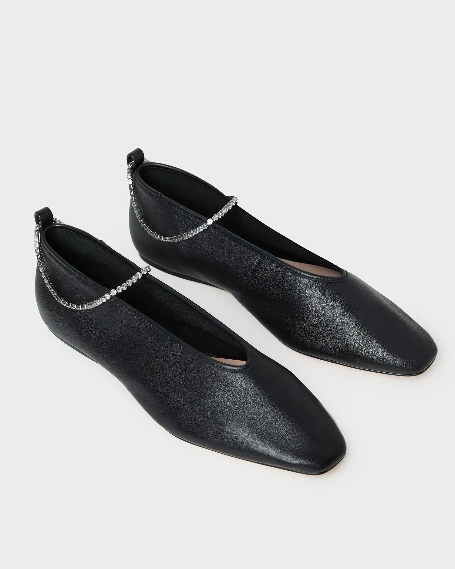 Emery Black/Crystal Ballet Flat sold by Loeffler Randall product image thumbnail 4