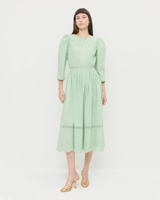 Thelma Eyelet Dress sold by Loeffler Randall