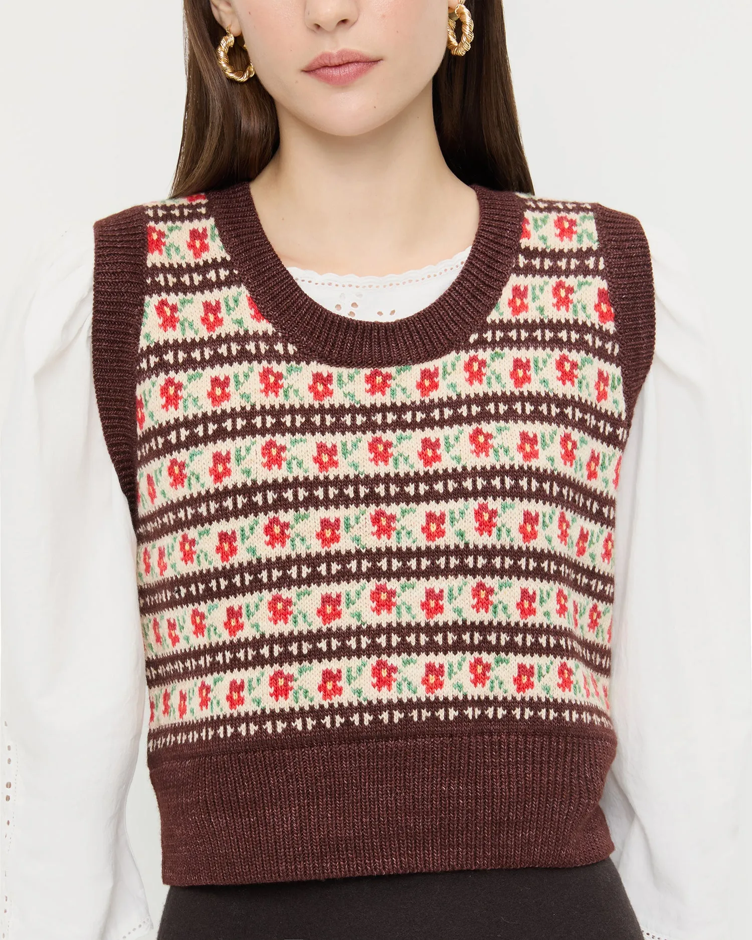 Heather Sweater Vest sold by Loeffler Randall product image thumbnail 4