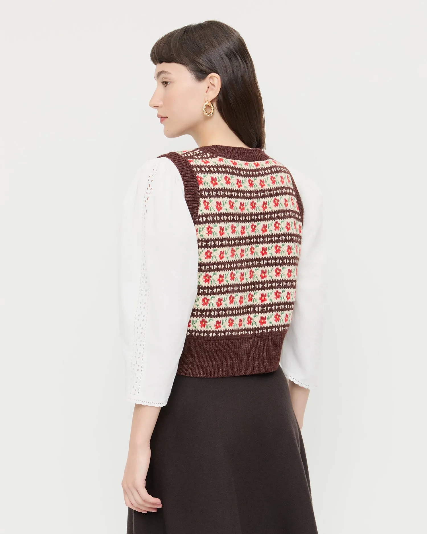 Heather Sweater Vest sold by Loeffler Randall product image thumbnail 3