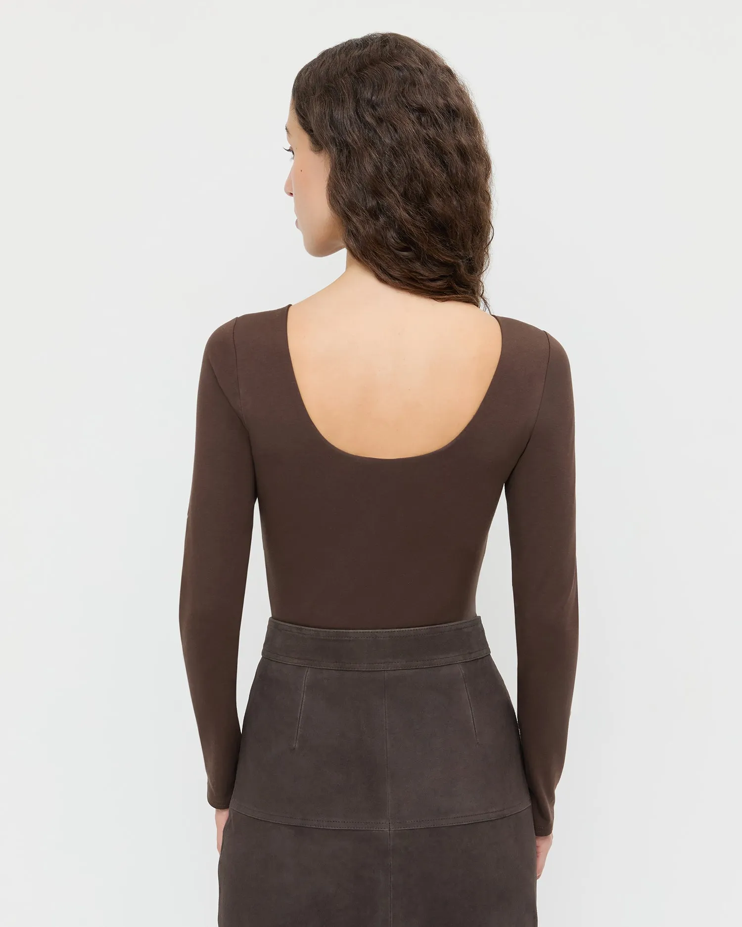 Lumi Long-Sleeve Bodysuit sold by Loeffler Randall product image thumbnail 3