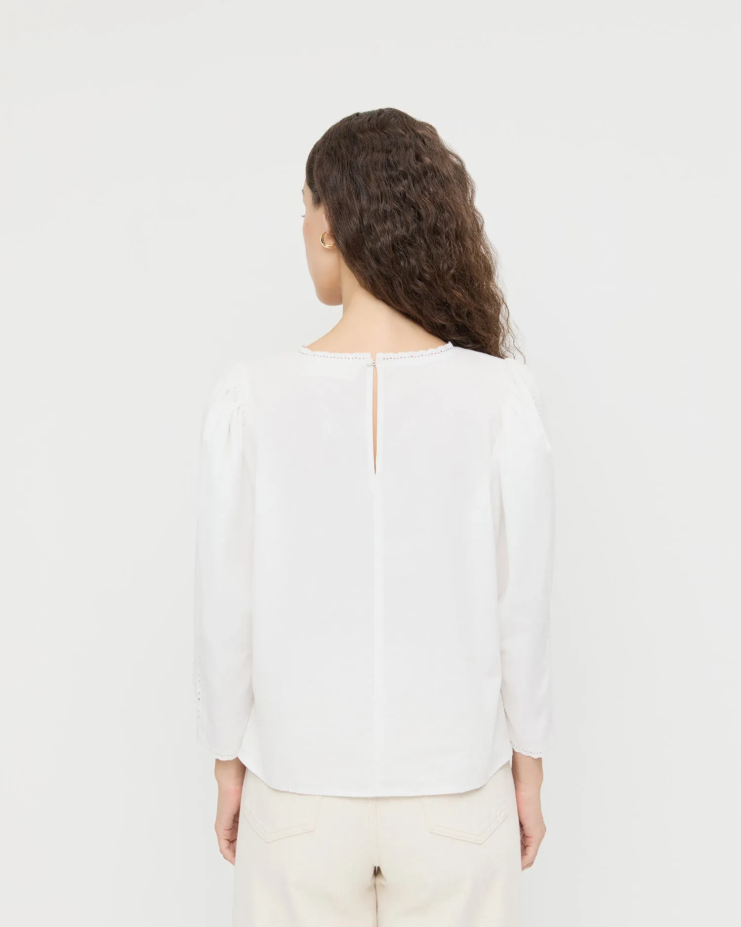 Felicity Blouse sold by Loeffler Randall product image thumbnail 3