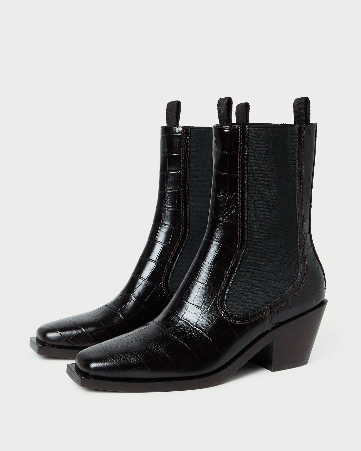Nat Crocodile Leather Ankle Boot sold by Loeffler Randall product image thumbnail 4