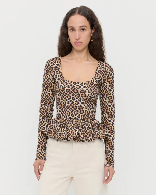 Posie Peplum Top sold by Loeffler Randall