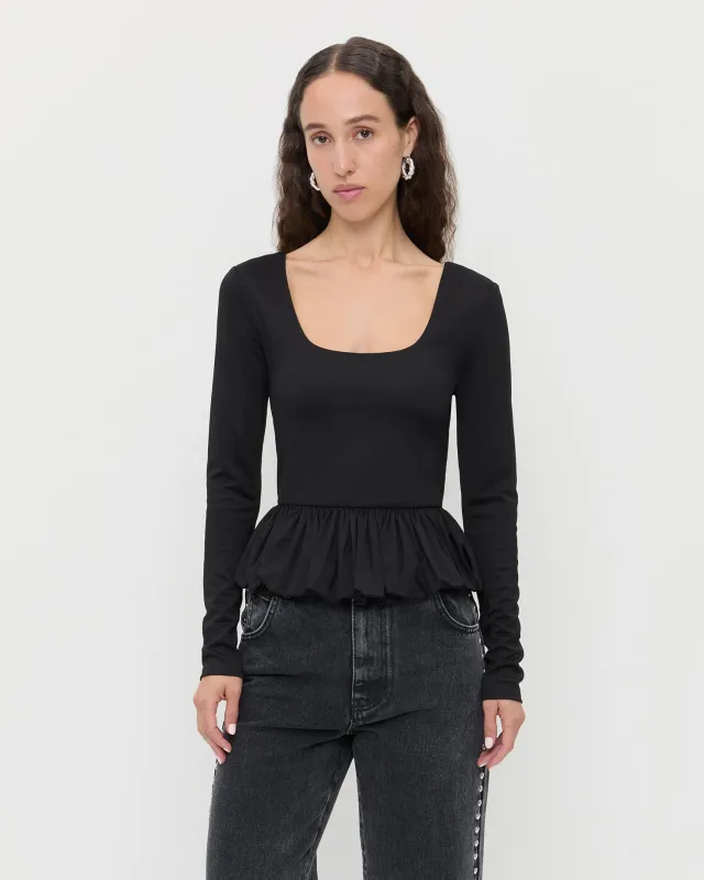 Posie Peplum Top sold by Loeffler Randall