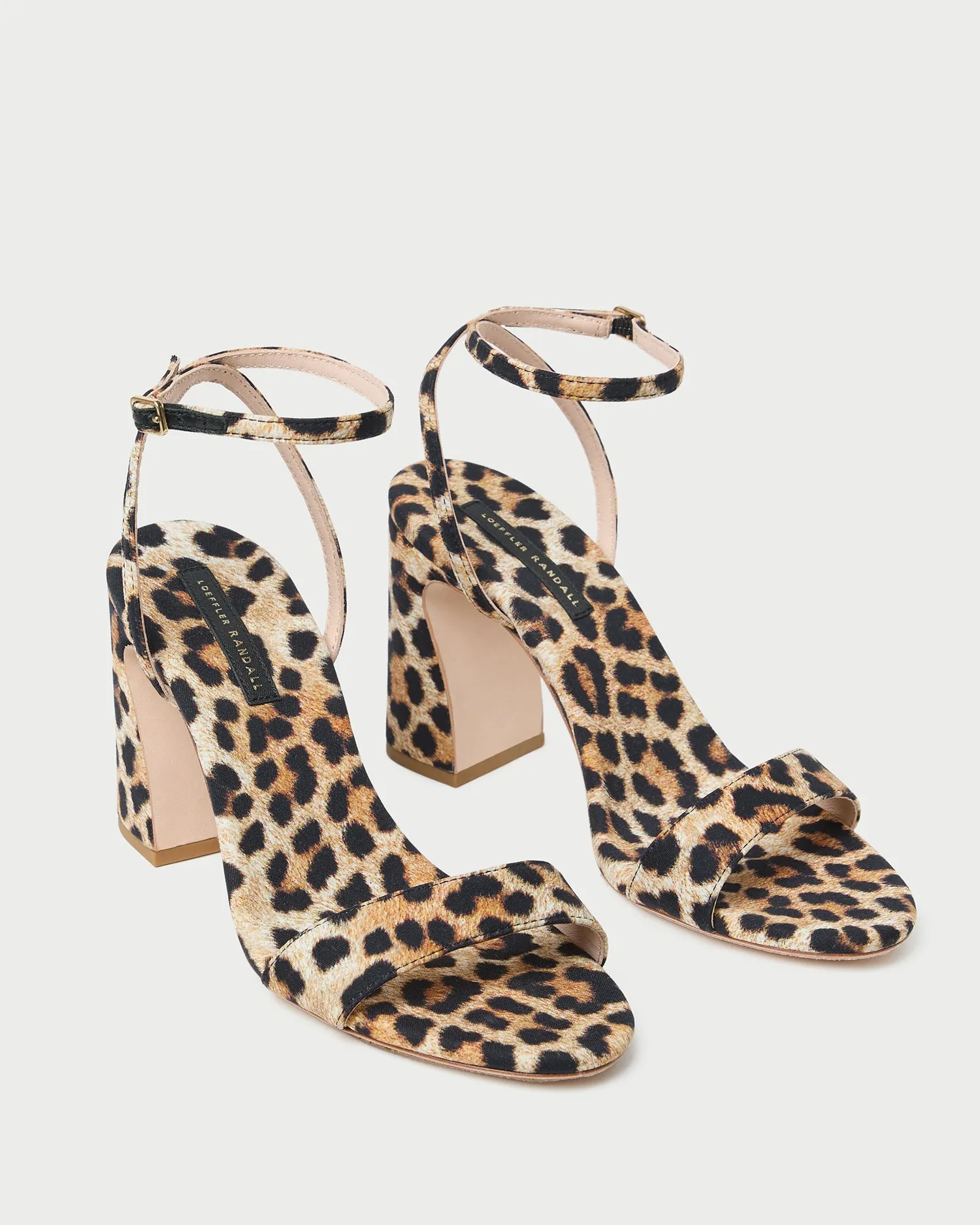 Malia Leopard Curved-Heel Sandal sold by Loeffler Randall product image thumbnail 4